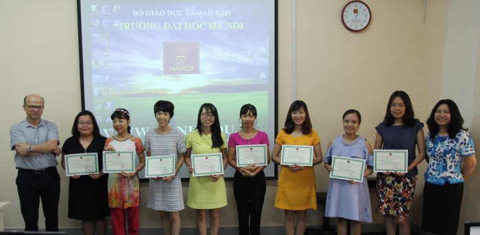 Remise des attestations de formation