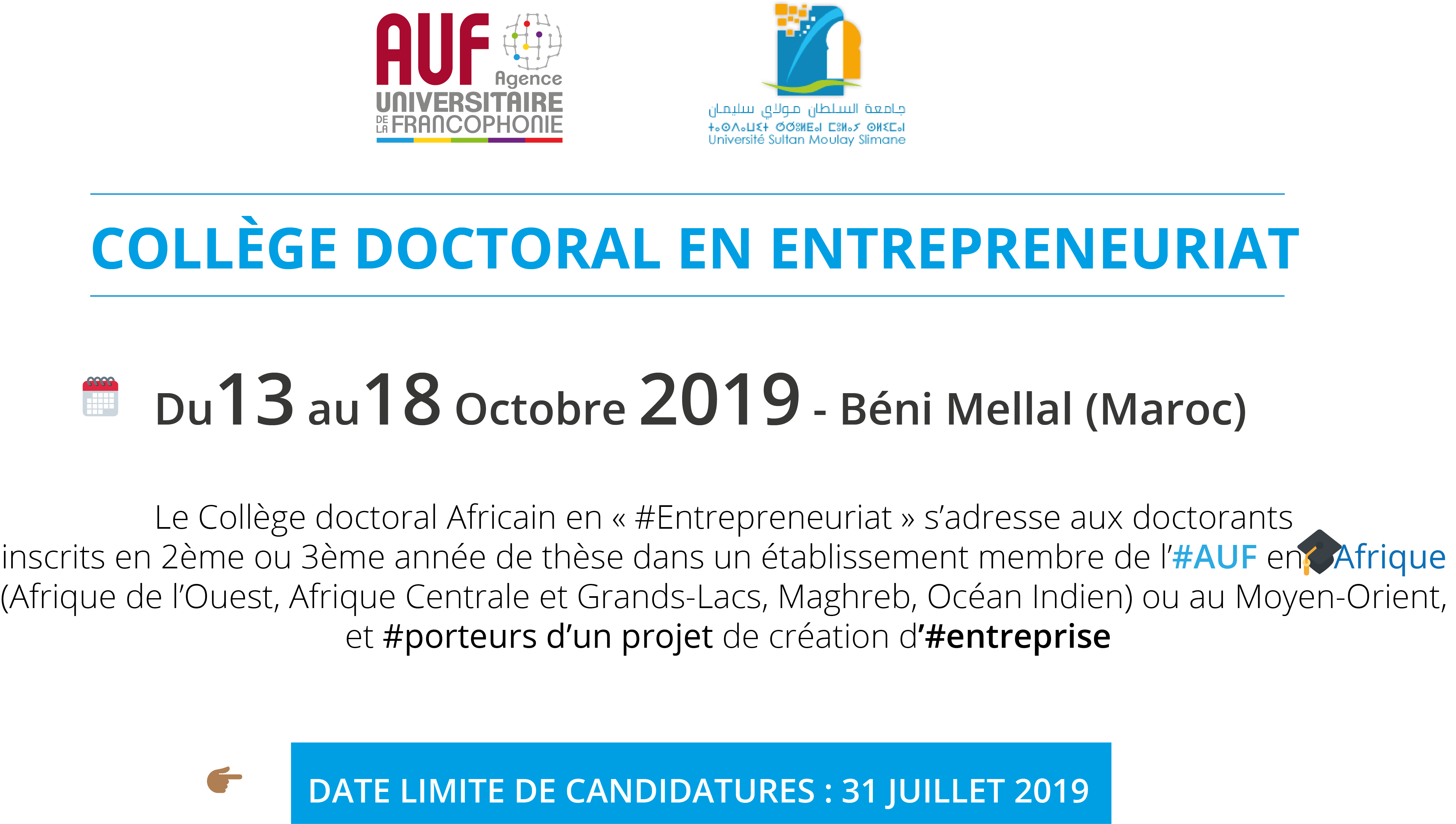 COLLEGE DOCTORAL_ENTREPRENEURIAT